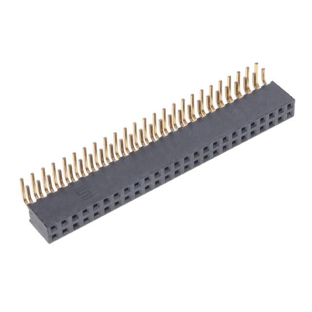 SQT-125-01-H-D-RA CONN RCPT 50P 0.079 GOLD PCB R/A
