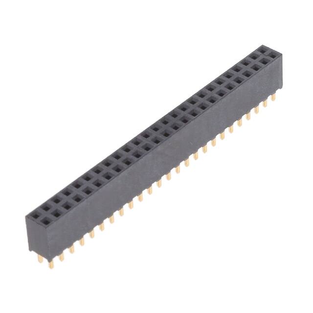 SQT-125-01-H-D CONN RCPT 50POS 0.079 GOLD PCB
