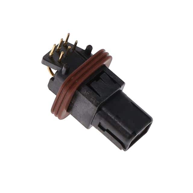 D369-B66-NS4-119P 369 6 WAY PANEL MNT REC, 90 PCB