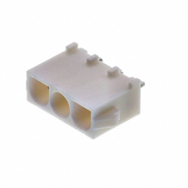 DME-03-S-S-V0 6.35MM HSG 1*3P PCB F STR MALE C