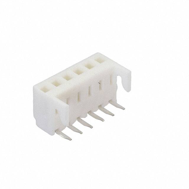PCE-B-06 RECEPTICAL WITH HOOKS 6P 2.54MM