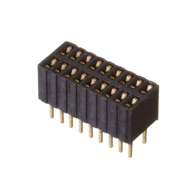 HRS-2B-18-GA RECEPTACLE STRIP, 1.27MM, VERTIC