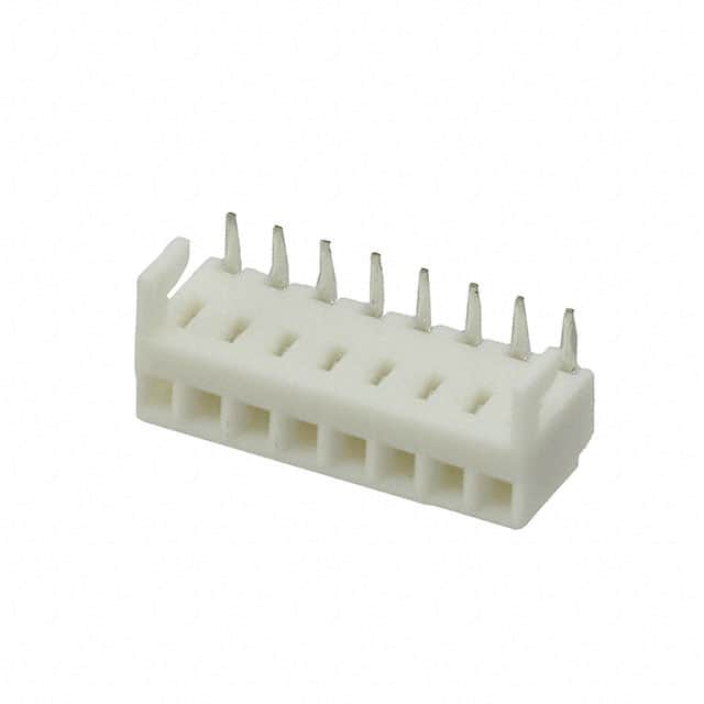 PCE-B-08 RECEPTICAL WITH HOOKS 8P 2.54MM