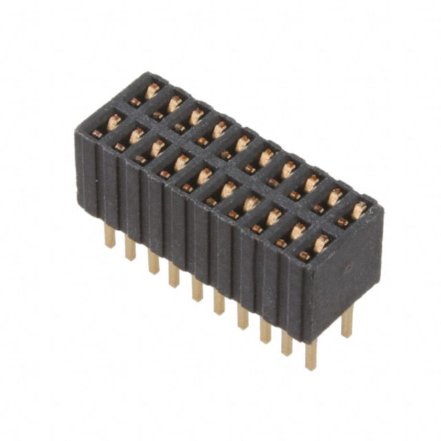 HRS-2B-20-GA RECEPTACLE STRIP, 1.27MM, VERTIC