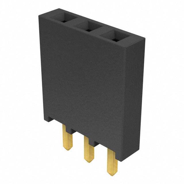 SSQ-103-01-G-S CONN RCPT 3POS 0.1 GOLD PCB
