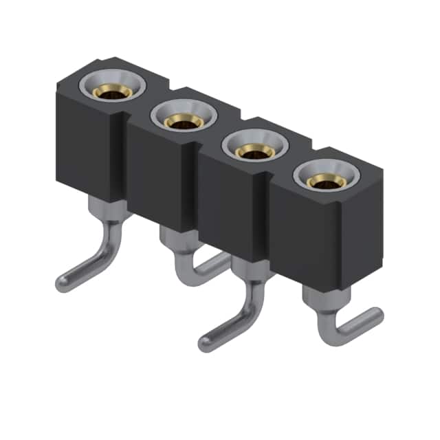 310-43-104-41-105000 CONN RCPT 4POS 0.1 GOLD SMD