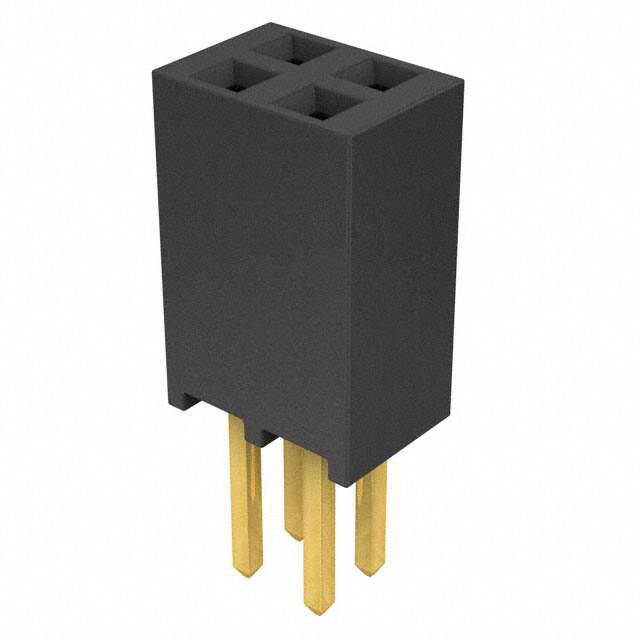 SSQ-102-02-G-D CONN RCPT 4POS 0.1 GOLD PCB