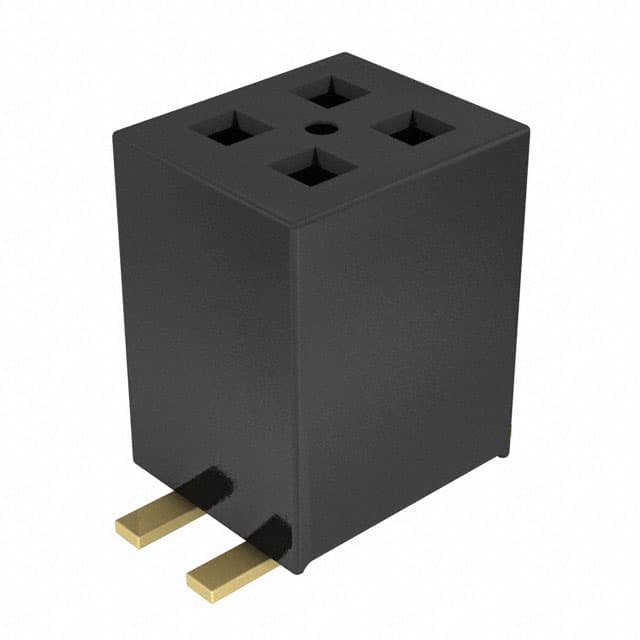 FLE-102-01-G-DV-TR CONN RCPT 4POS 0.05 GOLD SMD