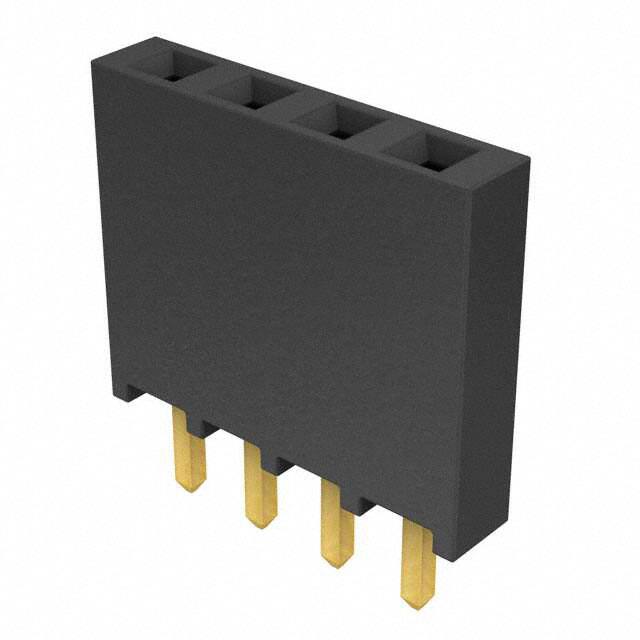 SSQ-104-01-G-S CONN RCPT 4POS 0.1 GOLD PCB