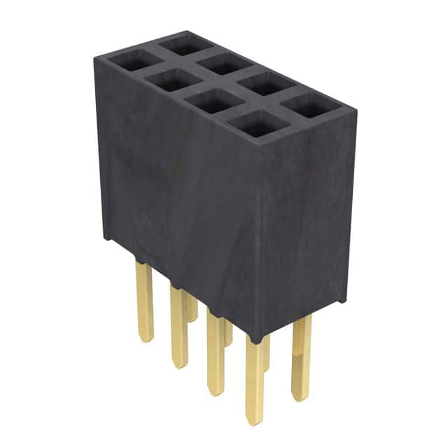 SSW-104-02-G-D CONN RCPT 8POS 0.1 GOLD PCB