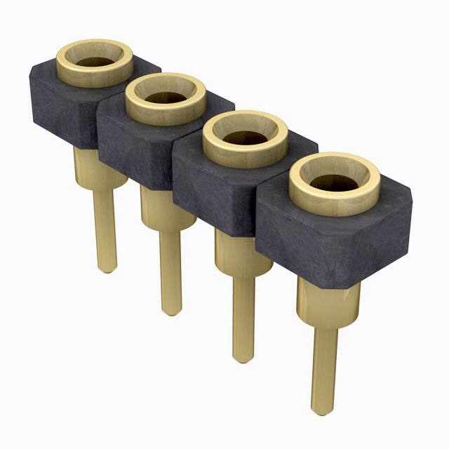 SL-104-G-11 CONN RCPT 4POS 0.1 GOLD PCB