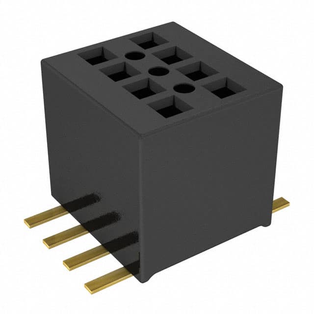 CLE-104-01-G-DV CONN RCPT 8POS 0.031 GOLD SMD