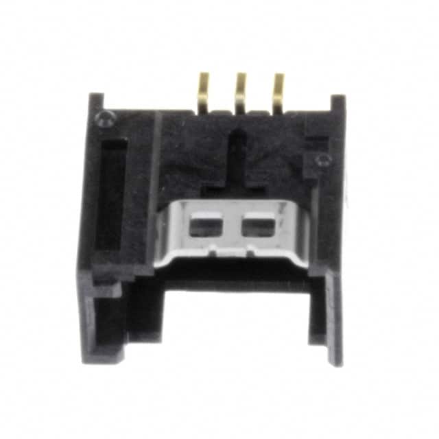 37203-1AE0-003 PL CONN RCPT 3P 0.079 GOLD SMD R/A