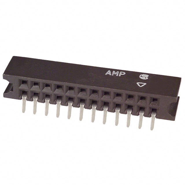 532956-4 CONN RCPT 24POS 0.1 GOLD PCB R/A