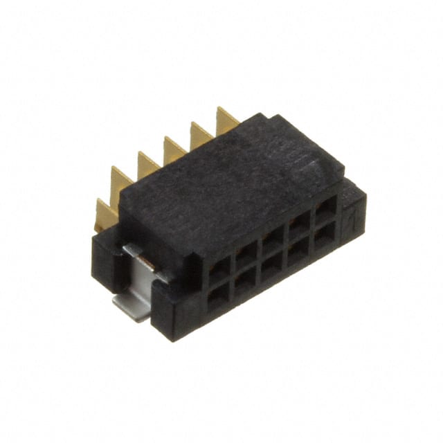 SFMH-105-02-L-D-WT CONN RCPT 10P 0.05 GOLD SMD R/A