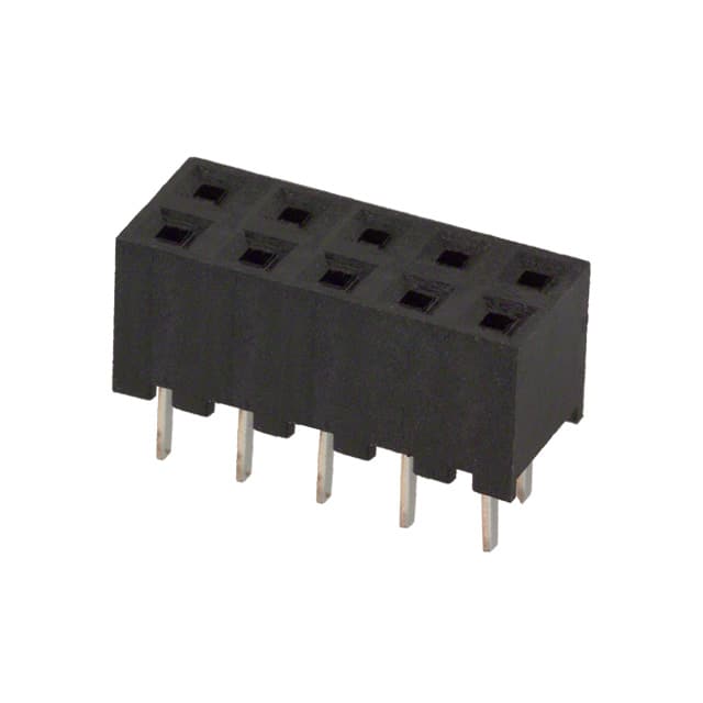 A3C-10DA-2DSA(71) CONN RCPT 10POS 0.079 GOLD PCB
