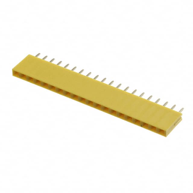 4158 20PIN FEMALE HEADER YLW 5PK