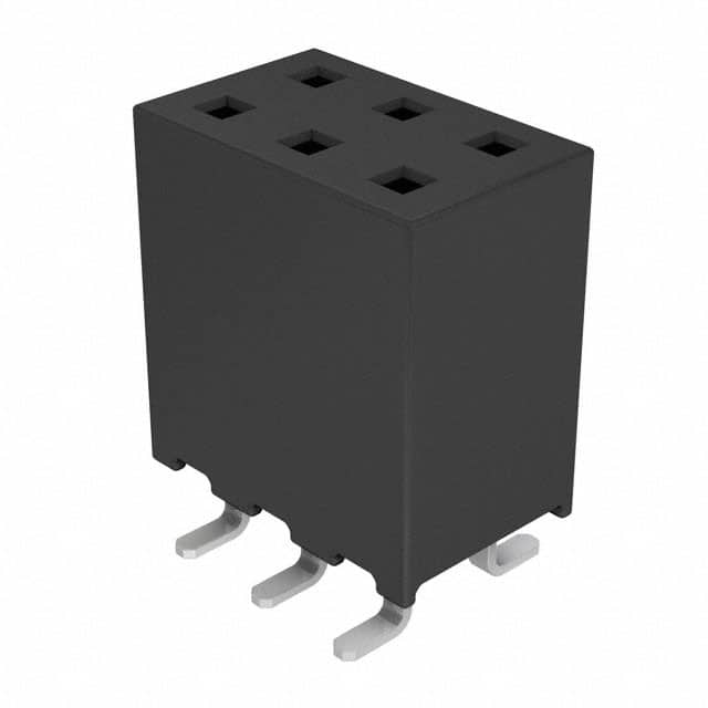 SQW-103-01-F-D-VS CONN RCPT 6POS 0.079 GOLD SMD
