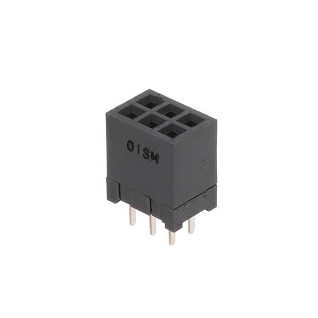HIF3H-6DA-2.54DSA(61) CONN RCPT 6POS 0.1 GOLD PCB