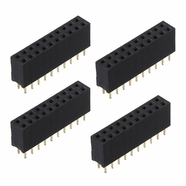 920-0133-01 CONN HDR 20POS 0.1 GOLD PCB 4PC