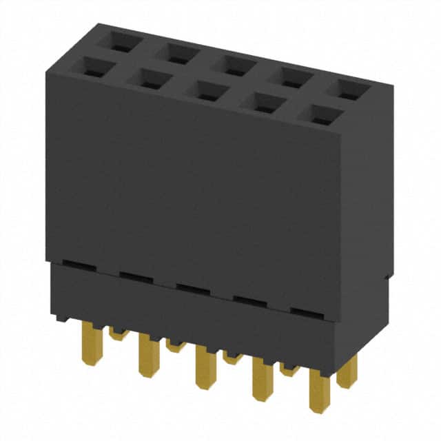ESQ-105-12-L-D CONN SOCKET 10POS 0.1 GOLD PCB
