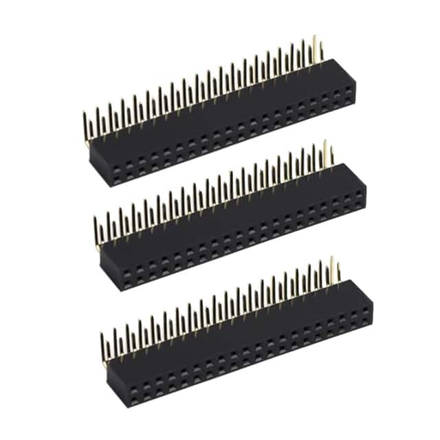 920-0201-01 CONN HDR 40POS PCB R/A 3PC