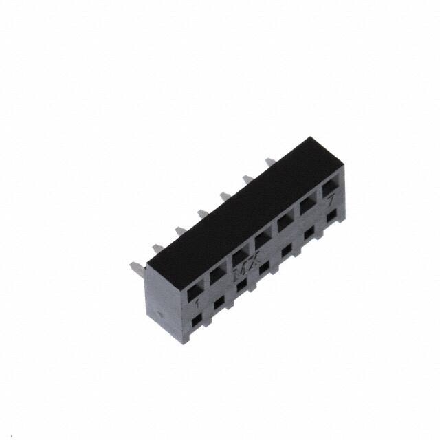0448120025 CONN RCPT 7POS 0.1 GOLD PCB