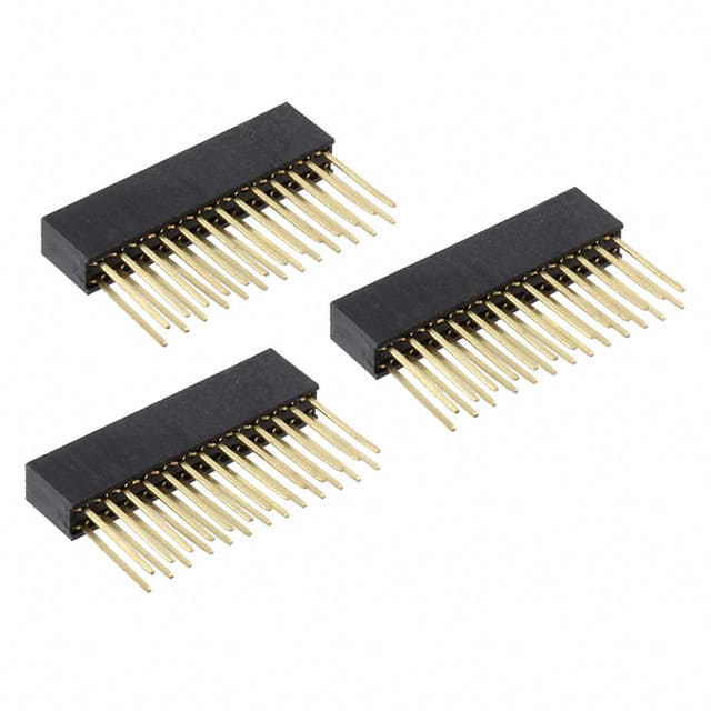 920-0132-01 CONN HDR 26POS GOLD PCB 3PC