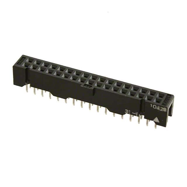 XG4H-3431-1 CONN RCPT 34POS 0.1 GOLD PCB