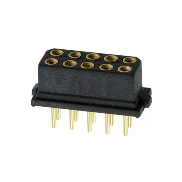 M80-8871005 CONN RCPT 10POS 0.079 GOLD PCB