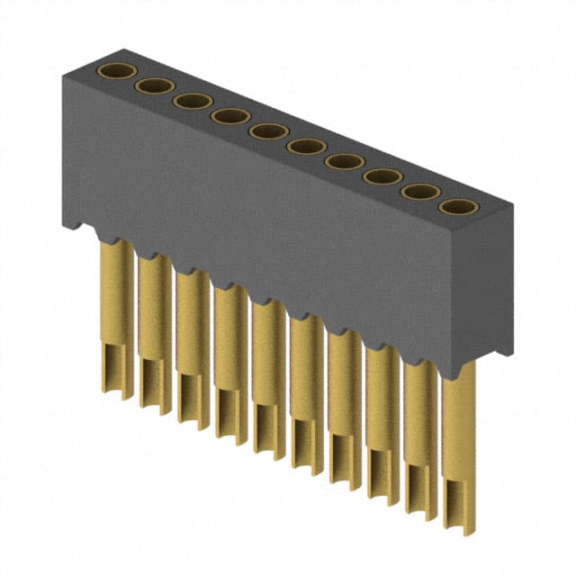851-13-010-10-003000 CONN RCPT 10POS 0.05 GOLD PCB