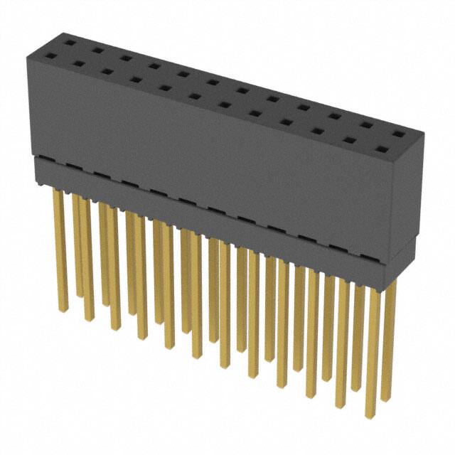 ESQ-112-14-G-D CONN SOCKET 24POS 0.1 GOLD PCB