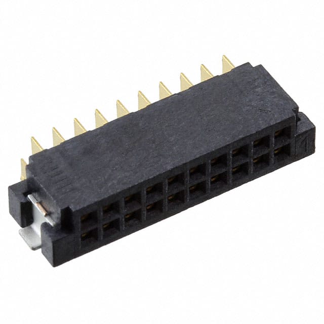 SFMH-110-02-L-D-WT CONN RCPT 20P 0.05 GOLD SMD R/A
