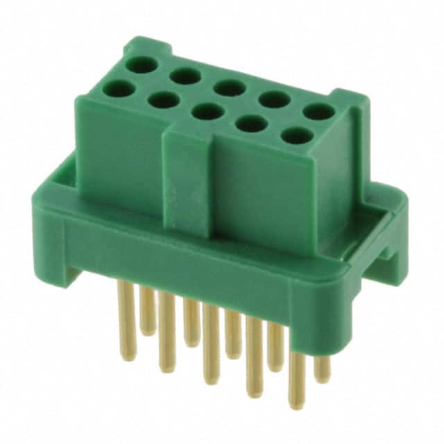 G125-FV11005L0R CONN RCPT 10POS 0.049 GOLD PCB