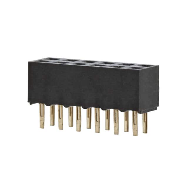 FR20C02VBDN RECEPTACLE, THR, DUAL ROW, 2.00