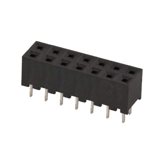 A3C-14DA-2DSC CONN RCPT 14POS 0.079 GOLD PCB