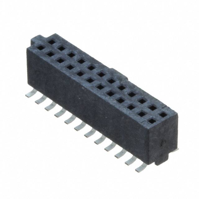 0781202407 CONN RCPT 24POS 0.05 GOLD SMD