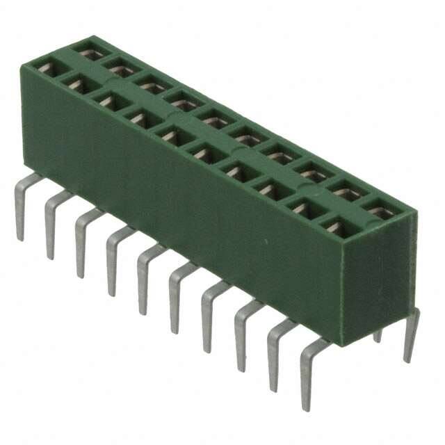 1-829264-0 CONN RCPT 20POS 0.1 GOLD PCB