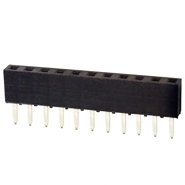 2063-11-01-P2 CONN RCPT 11POS 0.079 GOLD PCB