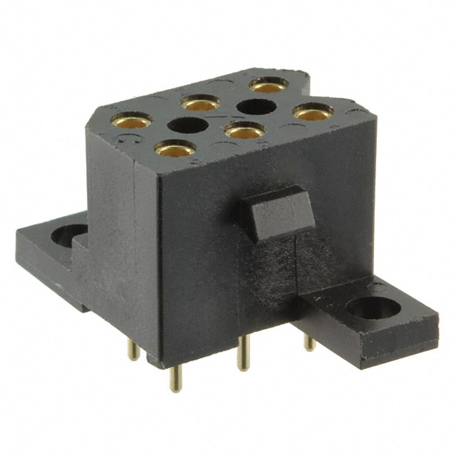 SMS6GE3J CONN RCPT 6POS 0.2 GOLD PCB