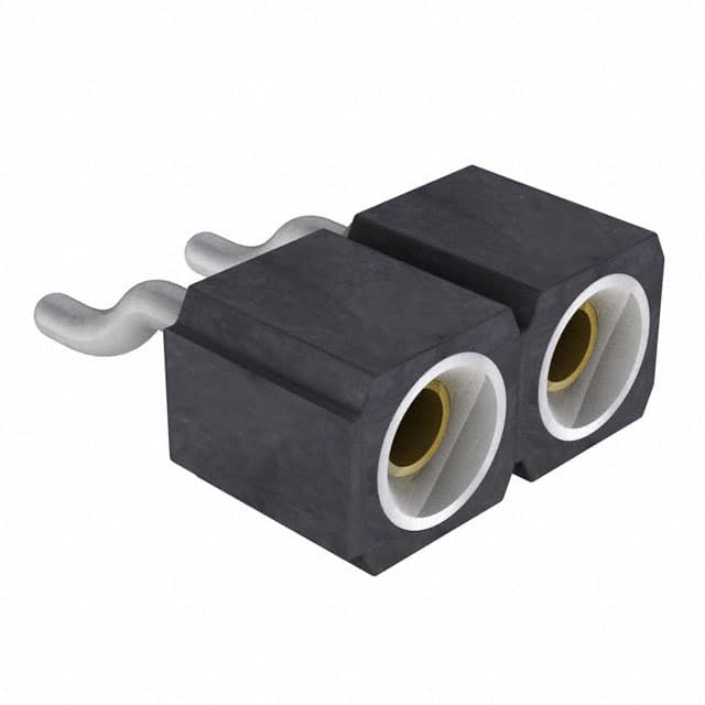 801-83-002-40-002191 CONN SOCKET 2P 0.1 GOLD SMD R/A