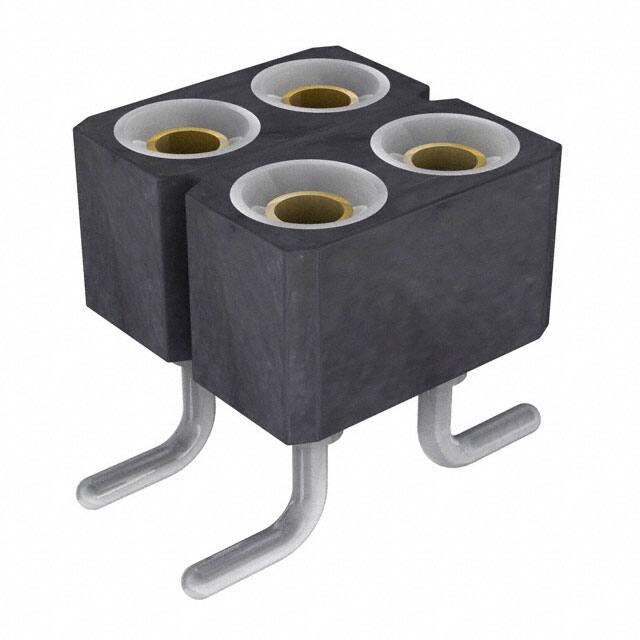 410-87-204-41-105191 CONN SOCKET 4POS 0.1 GOLD SMD