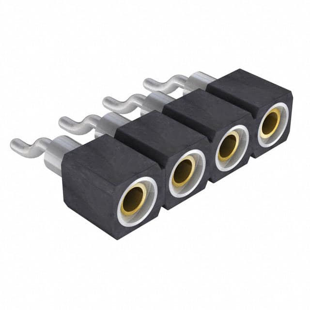 831-83-004-40-001191 CONN SOCKET 4P 0.079 GOLD SMD RA