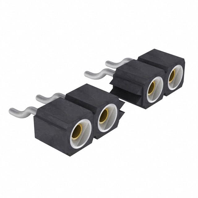310-83-106-41-205101 CONN SOCKET 6P 0.1 GOLD SMD R/A