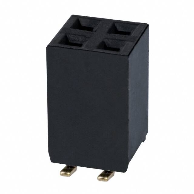 NPPC022KFMS-RC CONN HDR 4POS 0.1 GOLD SMD