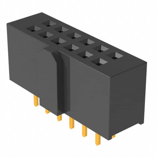 SFH11-NBPC-D06-ST-BK CONN HDR 12POS 0.1 GOLD PCB