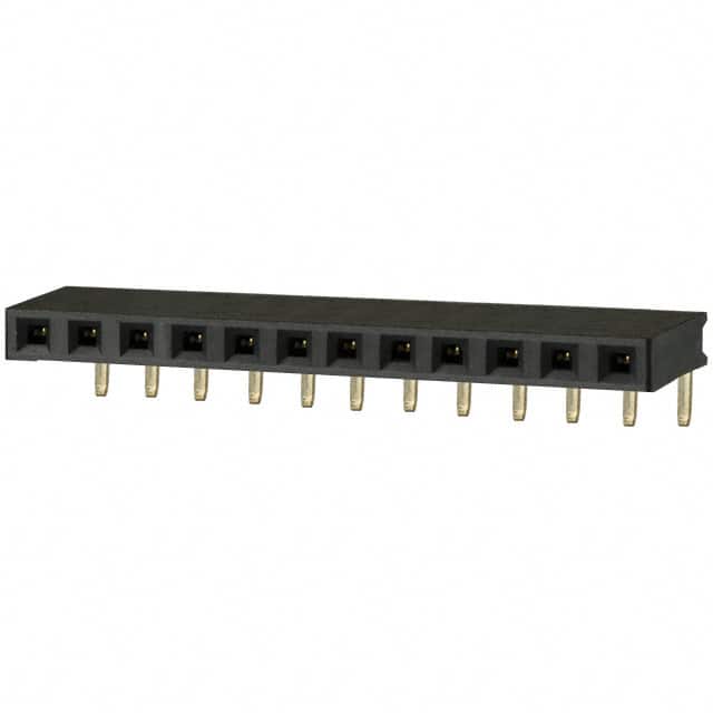 PPPC121LGBN CONN HDR 12POS 0.1 GOLD PCB R/A