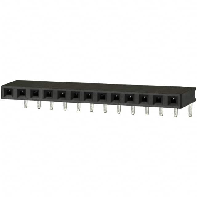 PPTC131LGBN CONN HDR 13POS 0.1 TIN PCB R/A