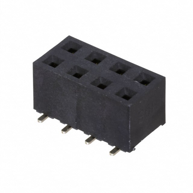 RS2BE-08-G-SMT RECEPTACLE STRIP 8P 2.54MM PITCH