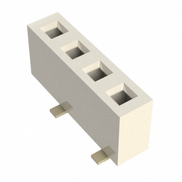 BG306-04-A-2-0400-L-B 4W, 2.54MM PITCH SCK, SIL, SMT,